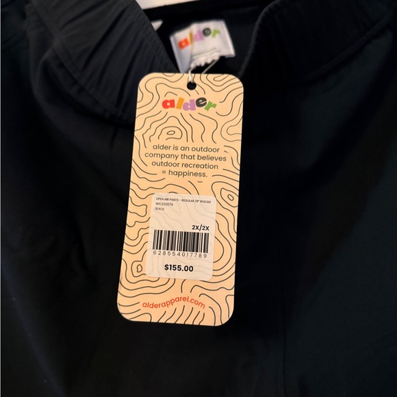 alder Women's Black Open Air Pants - Picture 4 of 6